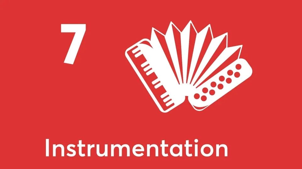 Musikalitäts-Matrix - Nr. 7 Instrumentation